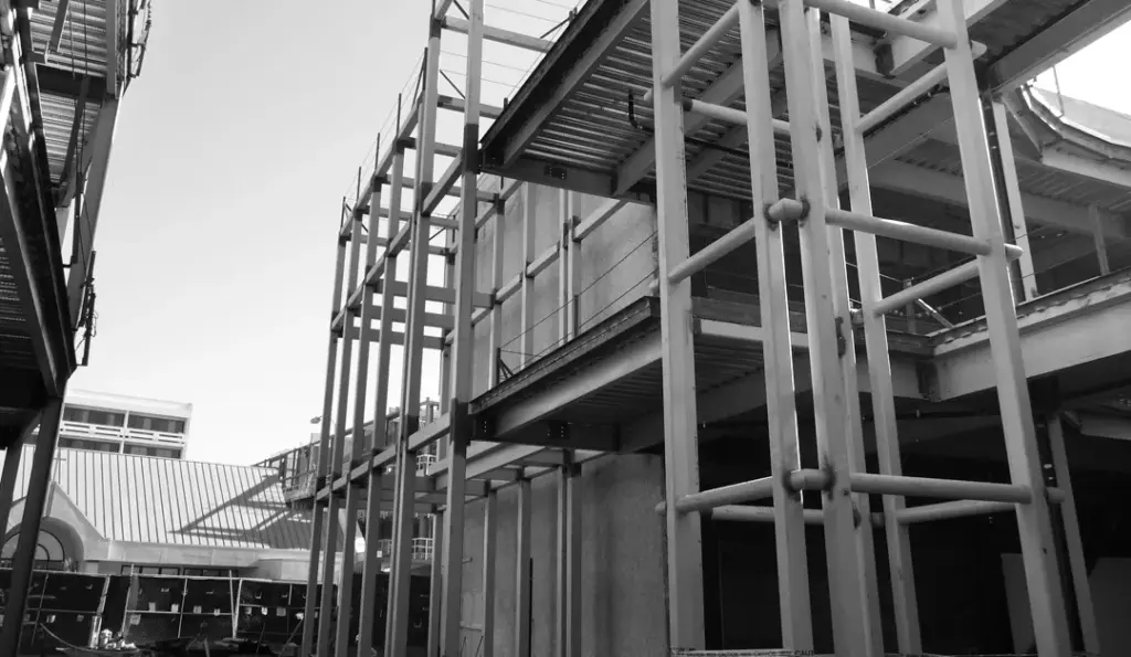 FCP-Santa-Monica-Place-Steel-Fabrication-Project-260515-Elevator-Spine-Detail