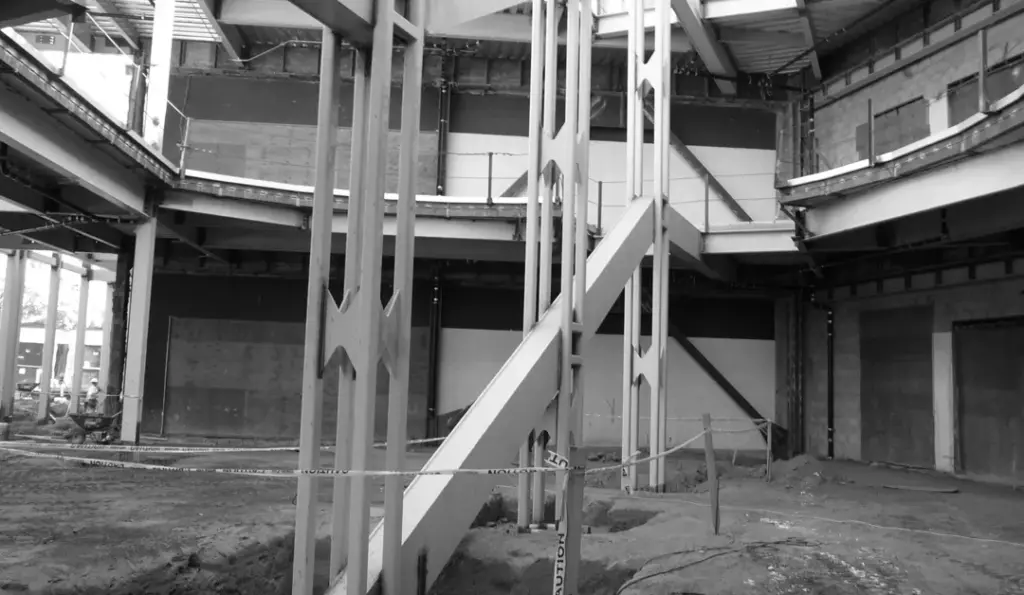 FCP-Santa-Monica-Place-Steel-Fabrication-Project-260515-Escalator-Construction