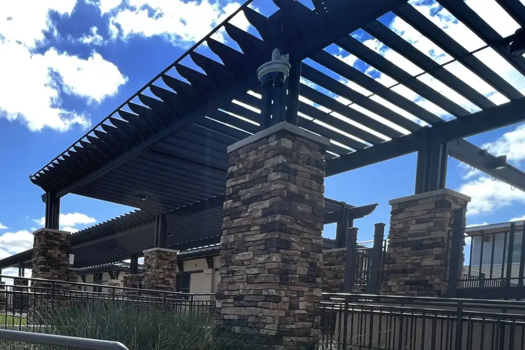 Murrieta Town Square Steel Project Amphitheater Image by FCP Steel Fab