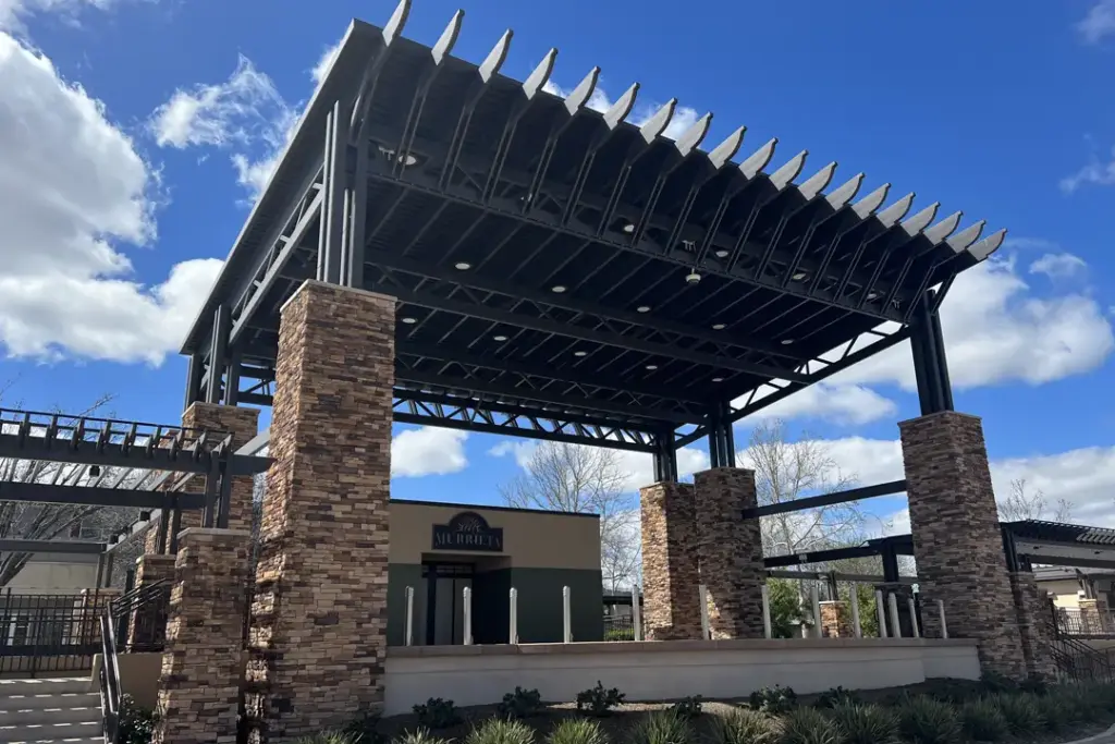 Murrieta Town Square Steel Fabrication Project by FCP