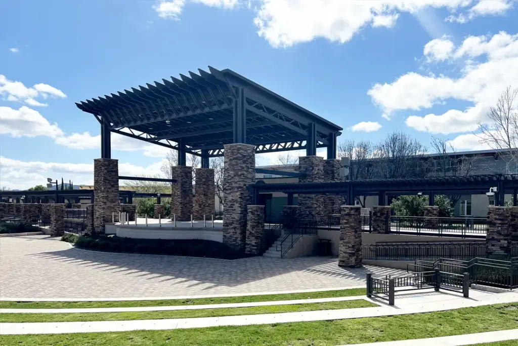 Murrieta Town Square Steel Fabrication Project by FCP